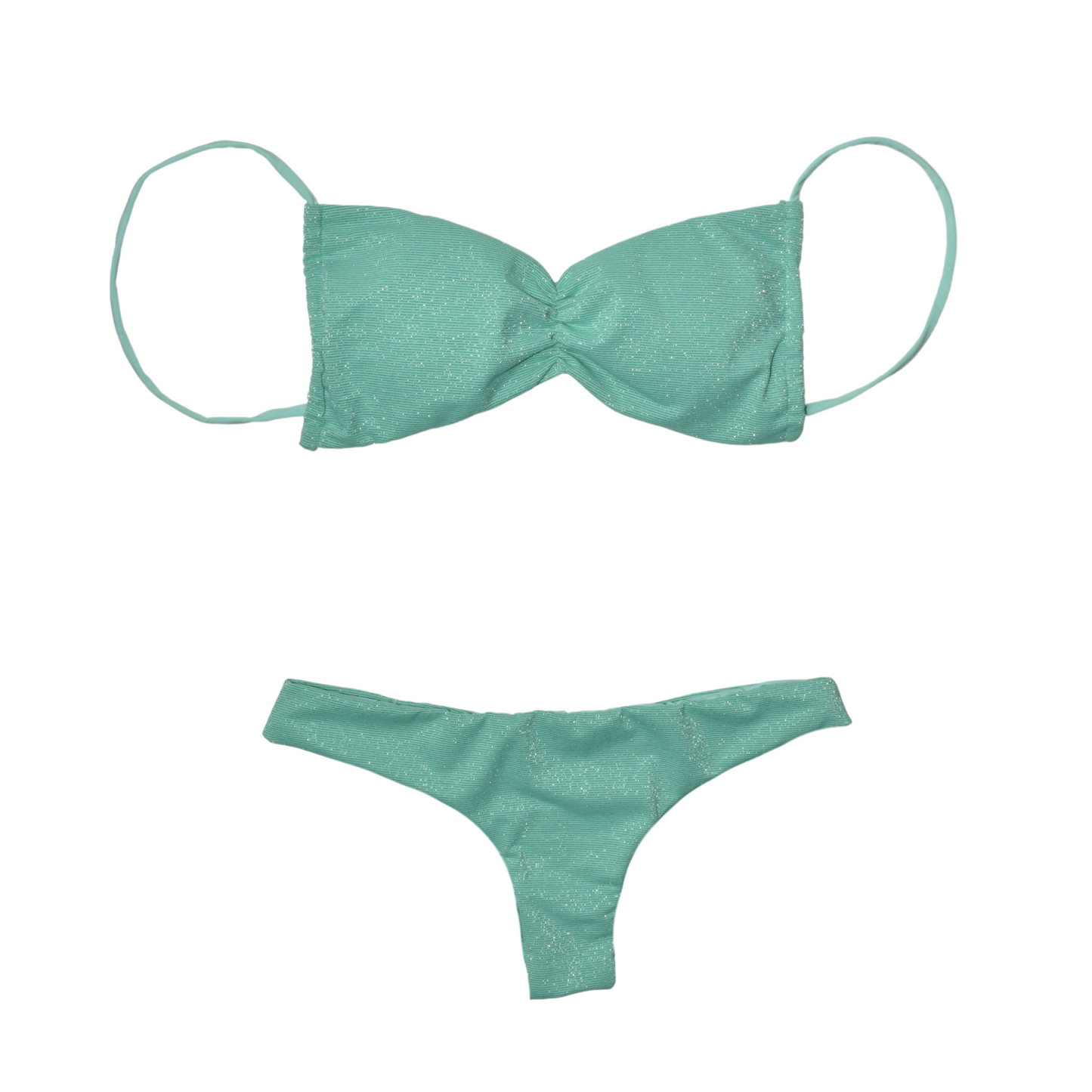 BIKINI BAHIA DENISE SHINY Verde Agua