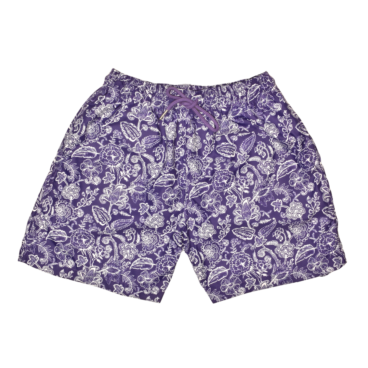 SHORT BAHIA FLORES AZULES