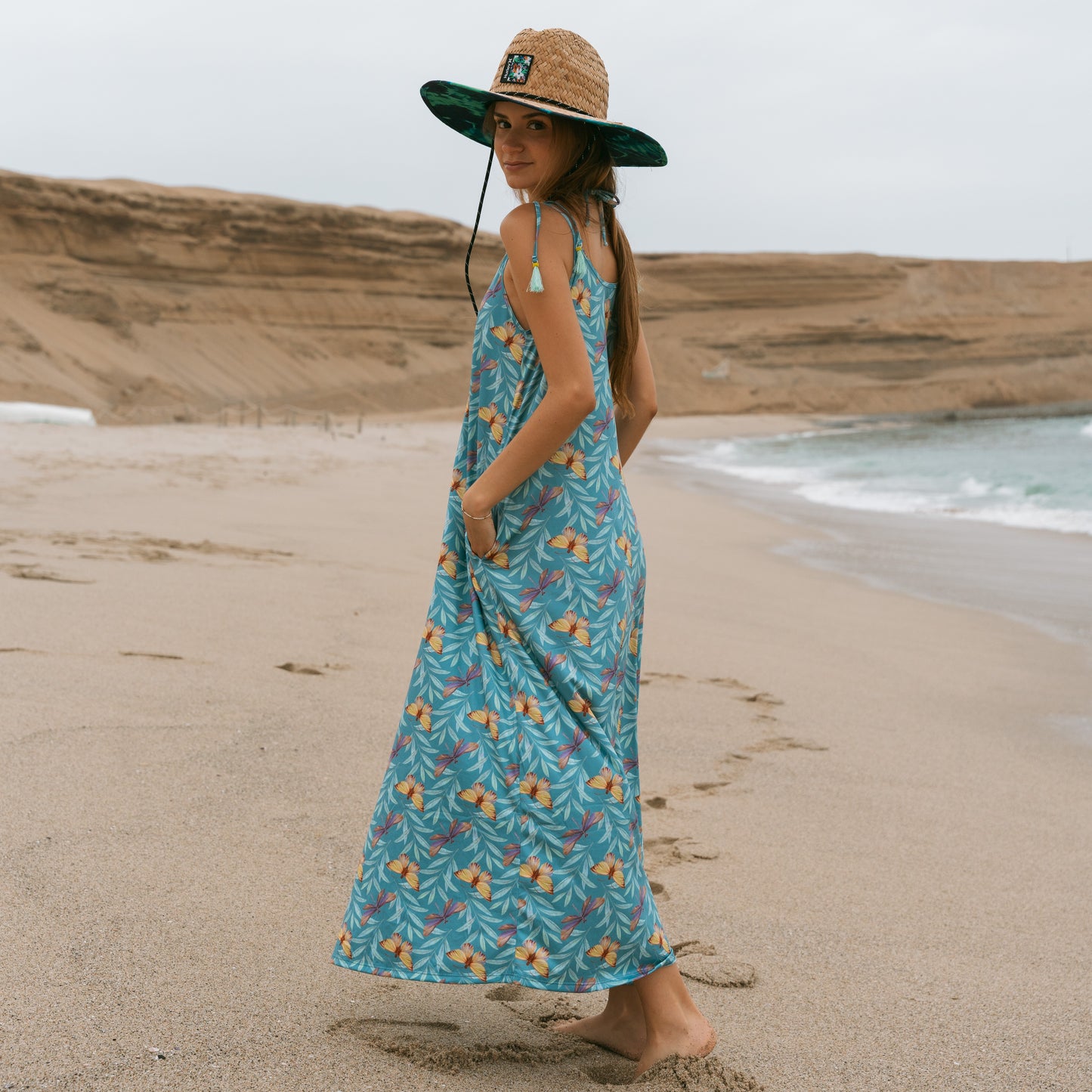 VESTIDO-SALIDA BAHIA Libelulas