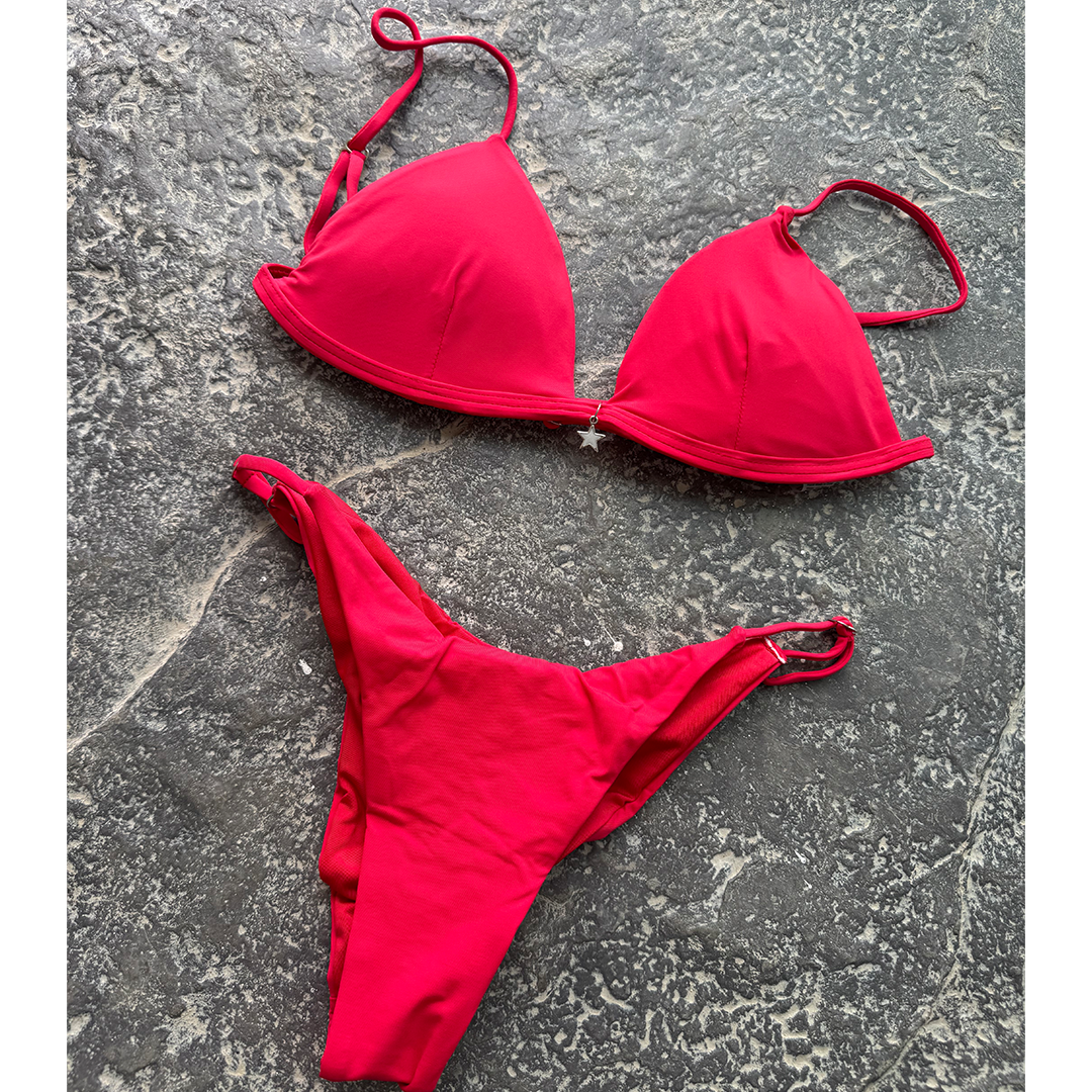 Bikini Tania Rojo Carmesí