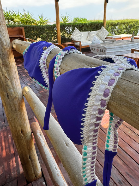 Bikini Raisa Azul Lavanda