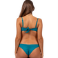 Camila Strapples Verde Esmeralda Top
