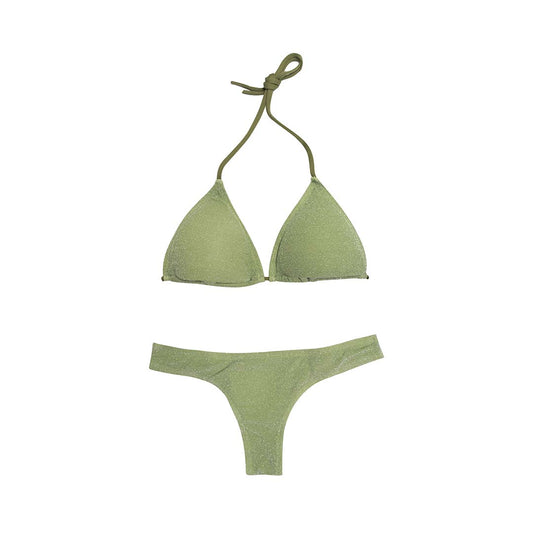 BIKINI NICOLE SHINY VERDE MILITAR