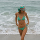 BIKINI BAHIA NICOLE SHINY Verde Agua