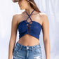 TOP AZUL